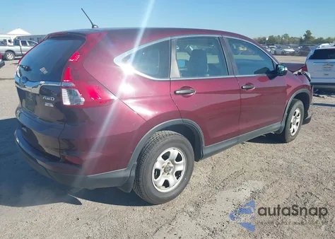 2015 Honda Cr-V Lx from USA, damaged, VIN 5J6RM4H3XFL076098